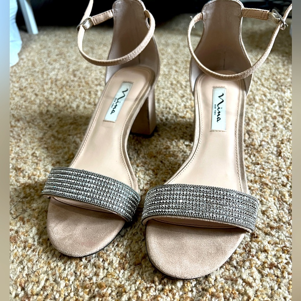 Nina, Eloise ankle strap women’s heel